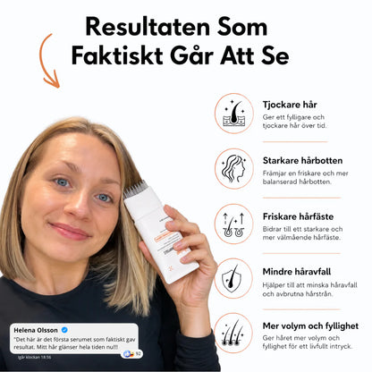 Hairzy - Väcker hårbotten. Frigör volymen.
